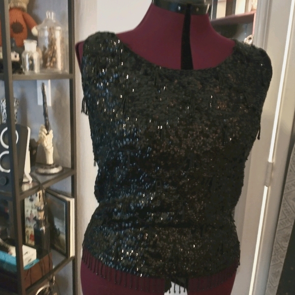 Tops - Gorgeous vintage beaded top.
